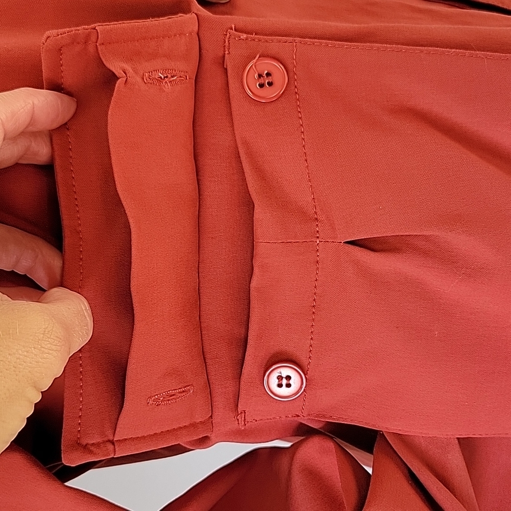 Prana Lightweight Hooded Jacket Terra Cotta Size Large - Picture 7 of 12